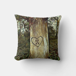 Coussin Arbre des amoureux
