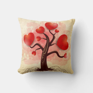 Coussin Arbre des coeurs