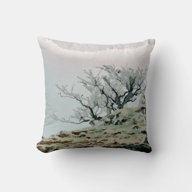 COUSSIN ARBRE D'HIVER (Recto)