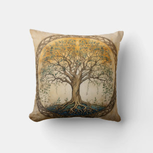 Coussin Arbre doré de la vie