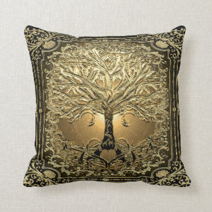 Coussin Arbre doré de la vie Ancien Russe