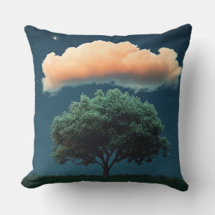 Coussin Arbre rêveur et nuage