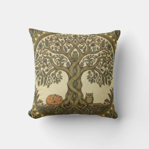 Coussin Arbre sacré de la vie Art celtique
