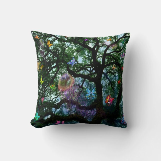 Coussin Arbre Spiritueux (Recto)