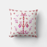 Arbre tribal rouge de la vie Motif d'aquarelle