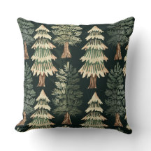 Arbres À feuillage persistant de Noël rustiques