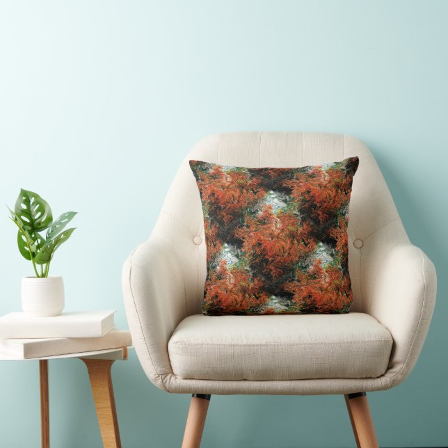Coussin Arbres d'automne....... (Chaise)