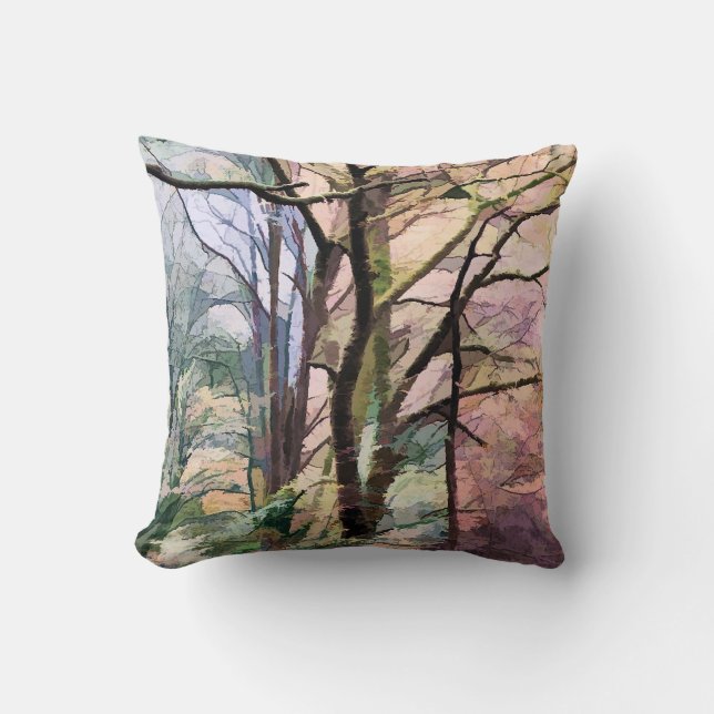 COUSSIN ARBRES D'AUTOMNE (Recto)