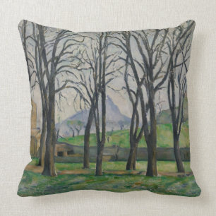 Coussin Arbres de châtaigne de Paul Cezanne chez Jas de