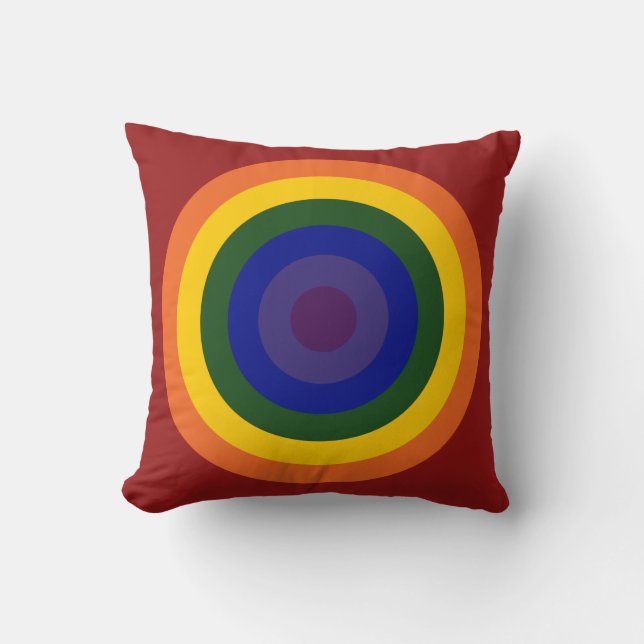 Coussin Arc-en-ciel (Recto)