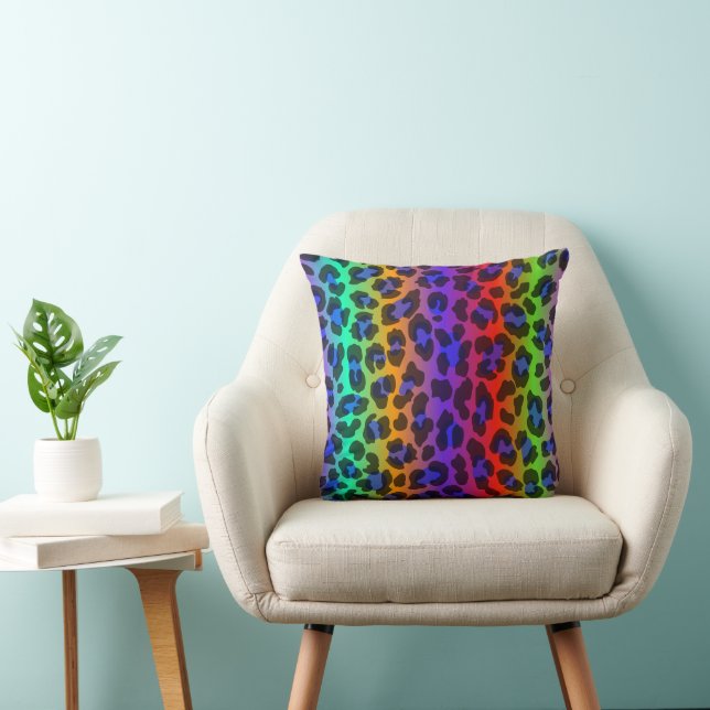 Coussin Arc-en-ciel 16x16 (Chaise)