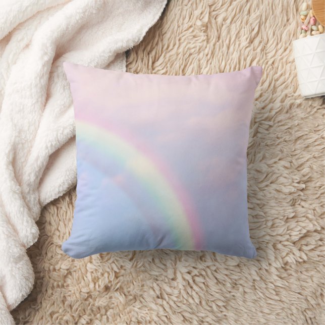 Coussin Arc en ciel d'espoir - pastel, (Couverture)