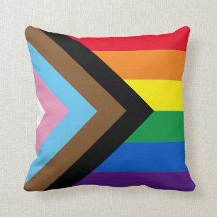 Coussin Arc-en-ciel Lgbtq drapeau de la diversité gay