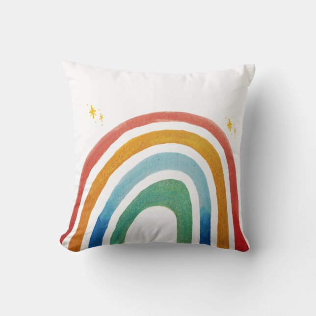 Coussin Arc-en-ciel magique (Recto)