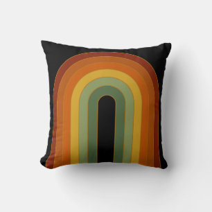 Coussin Arc-en-ciel rétrospectif