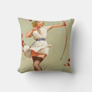 Coussin Archery Pin-up