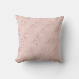 Coussin Arches Art Déco Coquille vintage moderne élégant