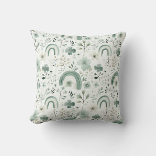 Coussin Arcs-en-ciel géants à Sage