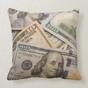 Coussin Argent américain