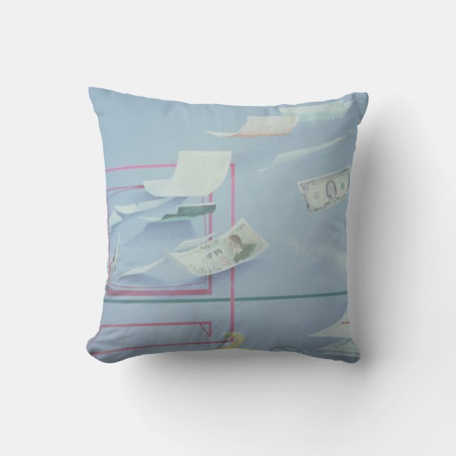 Coussin Argent exécutif I (Recto)