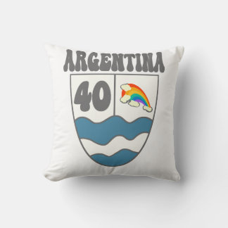 Coussin Argentine Panneau de signalisation Ruta 40 avec ar