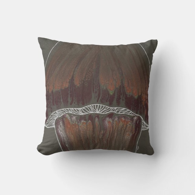 Coussin Aria du sous-bois (Recto)