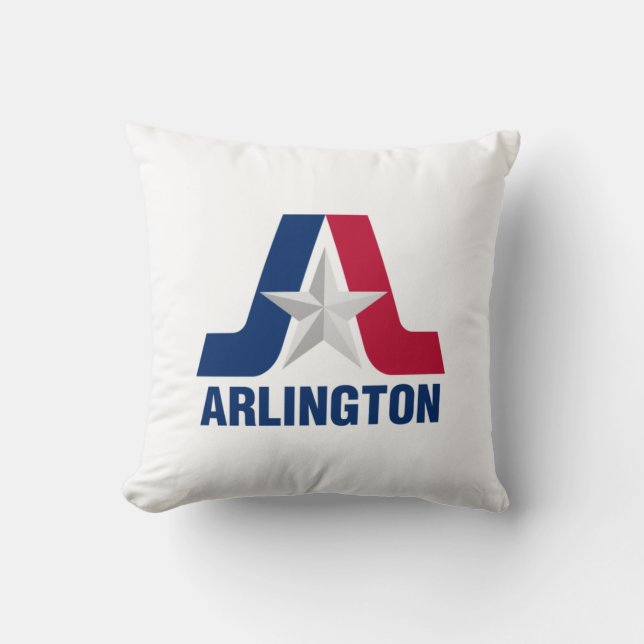 Coussin Arlington, Texas Jeu d'oreiller (Recto)