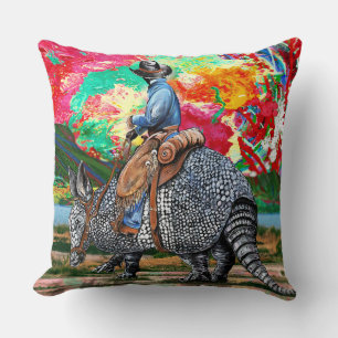 Coussin Armadillo Cowboy