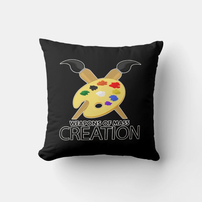 Coussin Armes de création massive (Recto)
