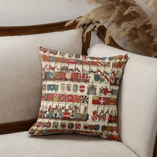 Coussin Armoiries avec animaux Villes de Wallonie