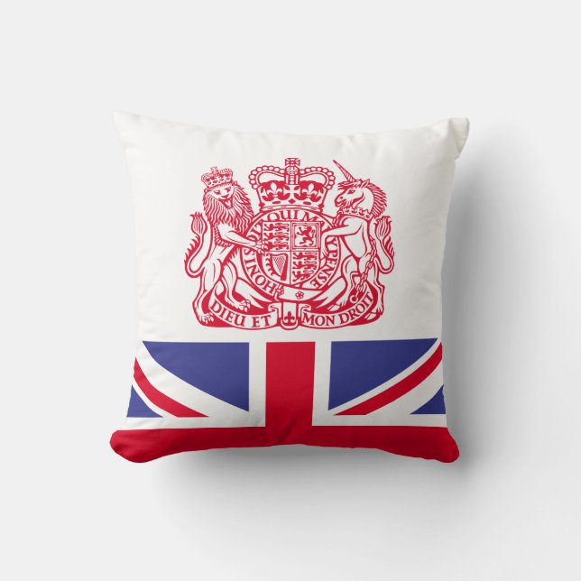 Coussin Armoiries britanniques (Recto)