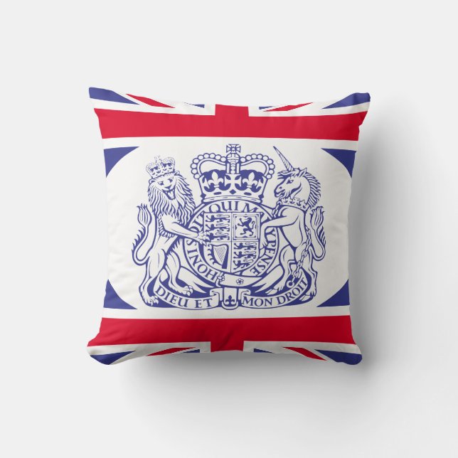 Coussin Armoiries britanniques (Recto)