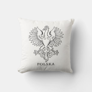 Coussin Armoiries contemporaines de l'Aigle Blanc de la Po