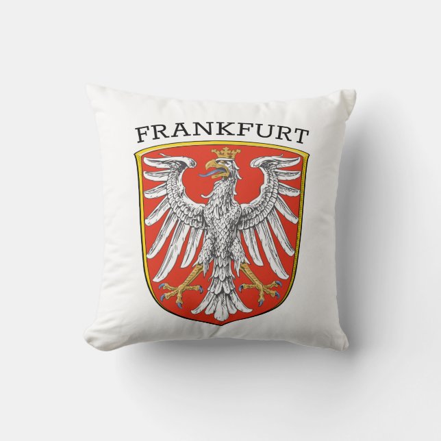 Coussin Armoiries de Francfort - ALLEMAGNE (Recto)