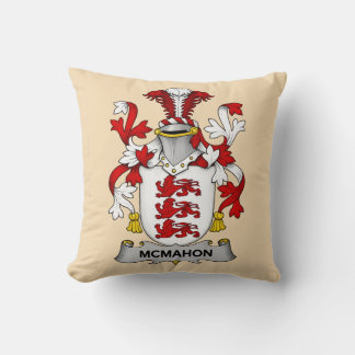 Coussin Armoiries de la famille McMahon