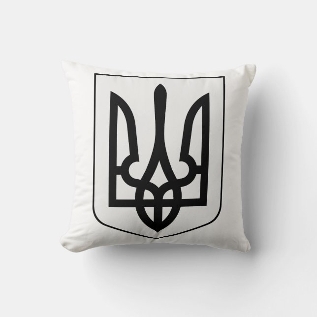 Coussin Armoiries de l'Ukraine (Recto)