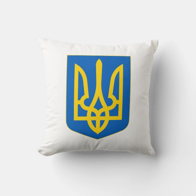 Coussin Armoiries de l'Ukraine (Recto)