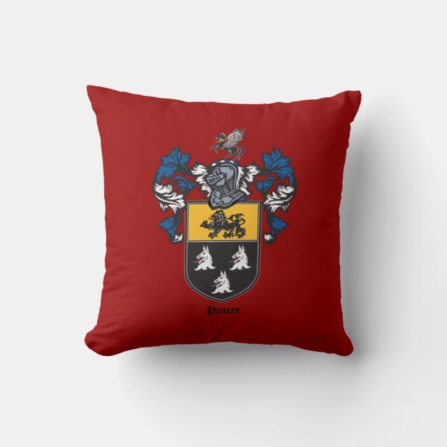 Coussin Armoiries du Prater (Recto)