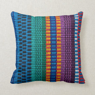 Coussin Armure traditionnelle de tissu du Guatemala