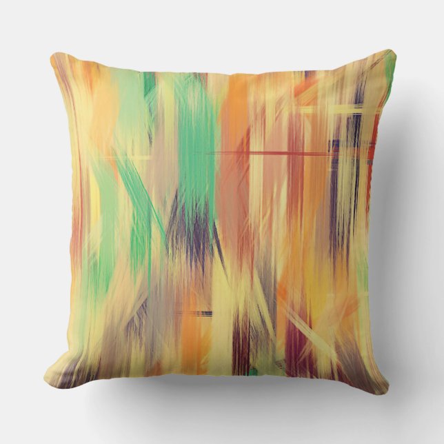 Coussin Arrière - plan Abstrait couleur pastel #2 (Recto)