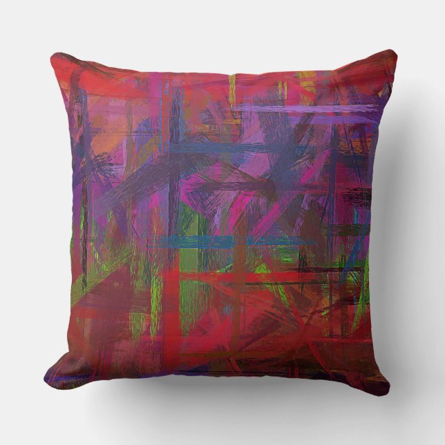 Coussin Arrière - plan Abstrait couleur pastel #6 (Recto)