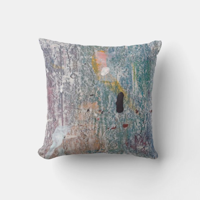 Coussin arrière - plan Abstrait de peinture. Oeuvre en m m (Recto)