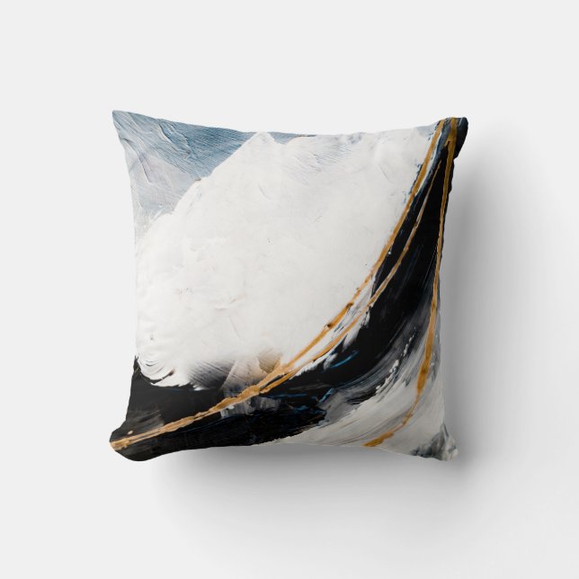 Coussin arrière - plan Abstrait de texture d'huile. Peindr (Recto)