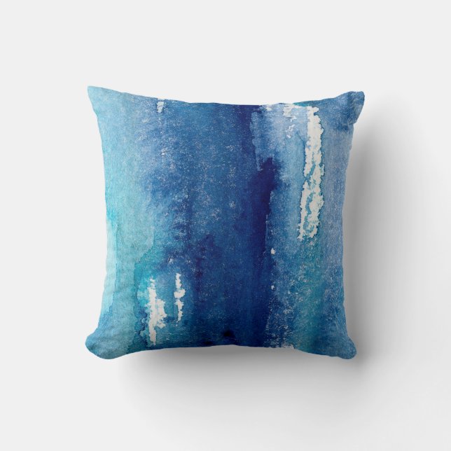 Coussin arrière - plan abstrait fabriqué à la main avec wa (Recto)