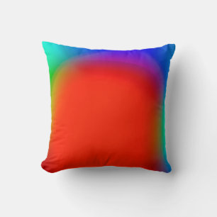 Coussin arrière - plan abstrait flou, patte vintage coloré