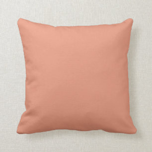 Coussin Arrière - plan couleur vive saumon