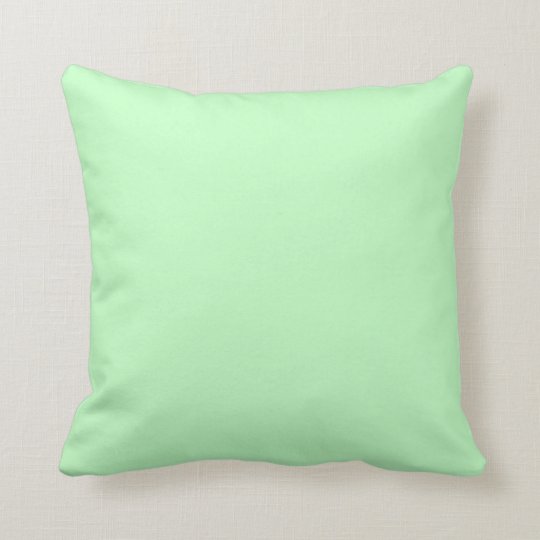 Coussin Arriere Plan De Couleur Bleu Vert Pastel Zazzle Fr