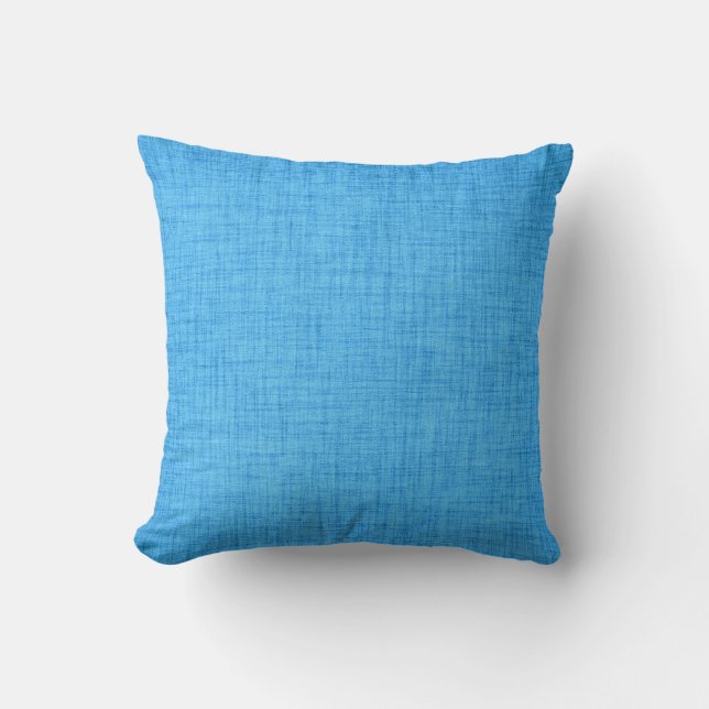 Coussin Arrière - plan de design bleu (Recto)