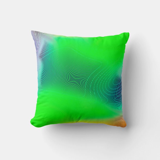 Coussin arrière - plan de flou abstrait. patch d'effet mul (Recto)