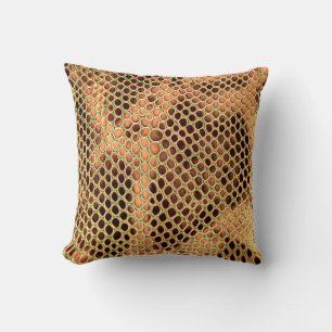 Coussin Arrière - plan de peau de serpent